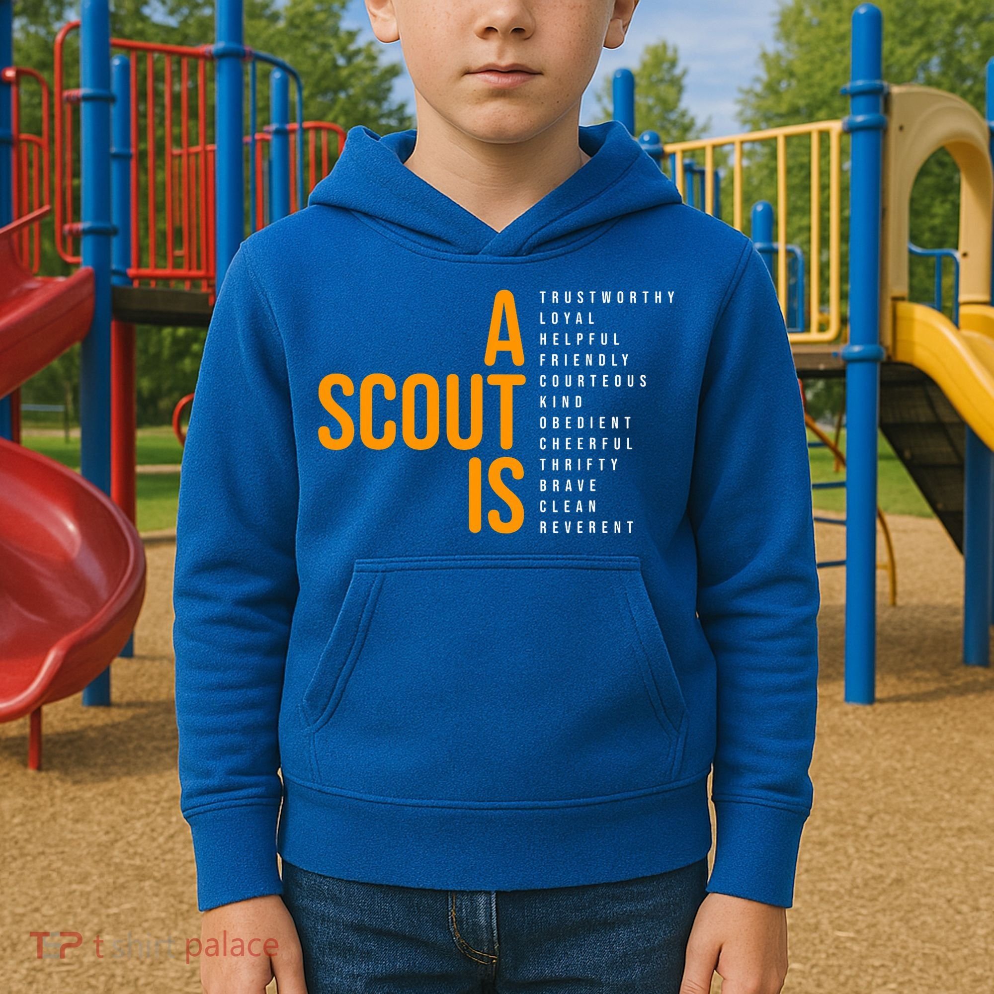 A Scout Is Kids Hoodie