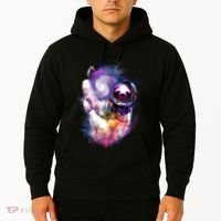 Astronaut Sloth In Space Hoodie thumb 2