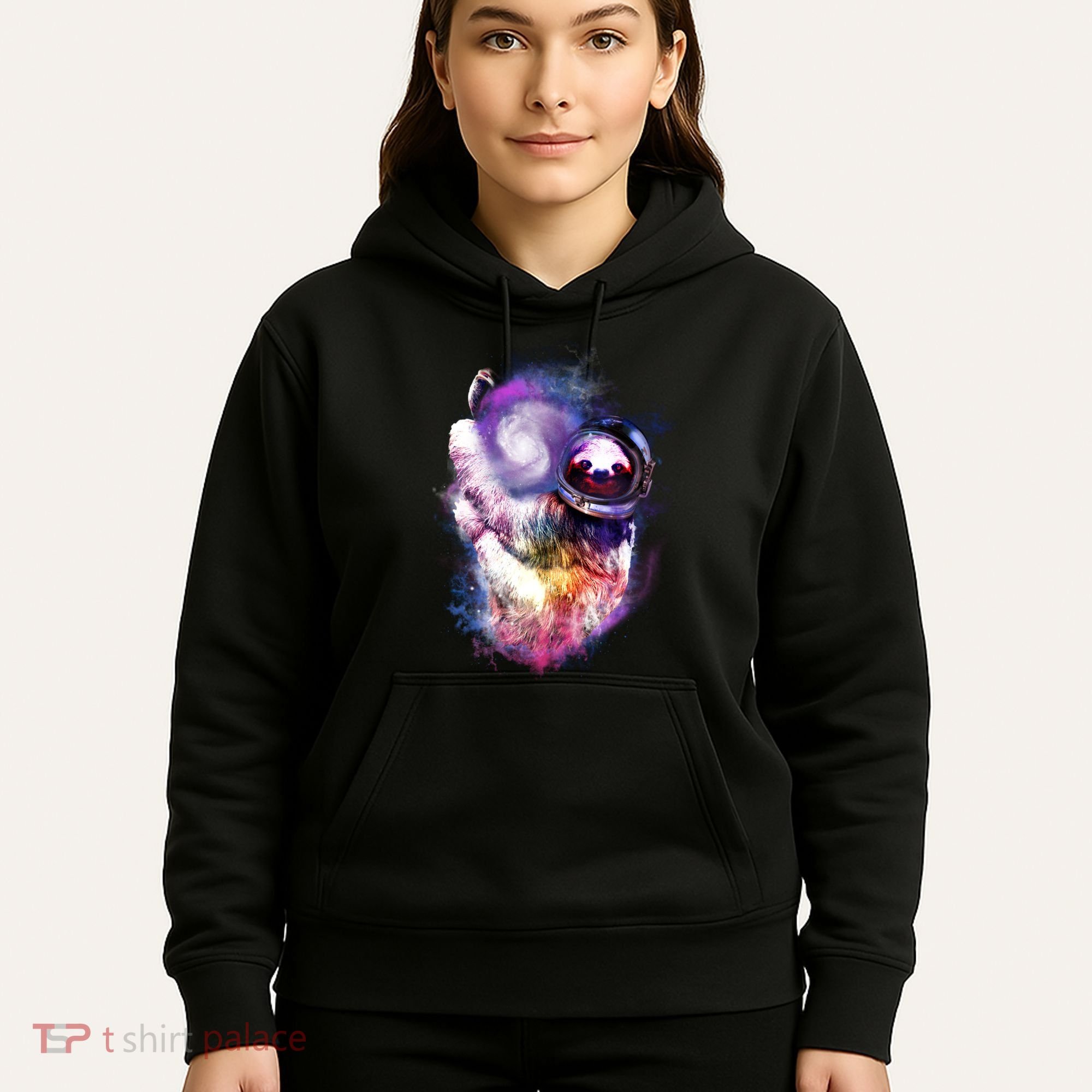 Astronaut Sloth In Space Hoodie