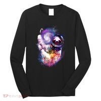 Astronaut Sloth In Space Long Sleeve Shirt thumb 0