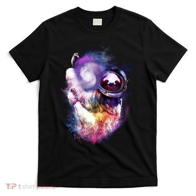 Astronaut Sloth In Space T-Shirt