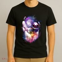 Astronaut Sloth In Space T-Shirt thumb 3