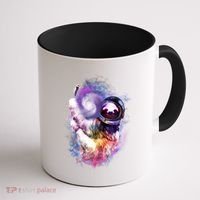 Astronaut Sloth In Space Coffee Mug thumb 1