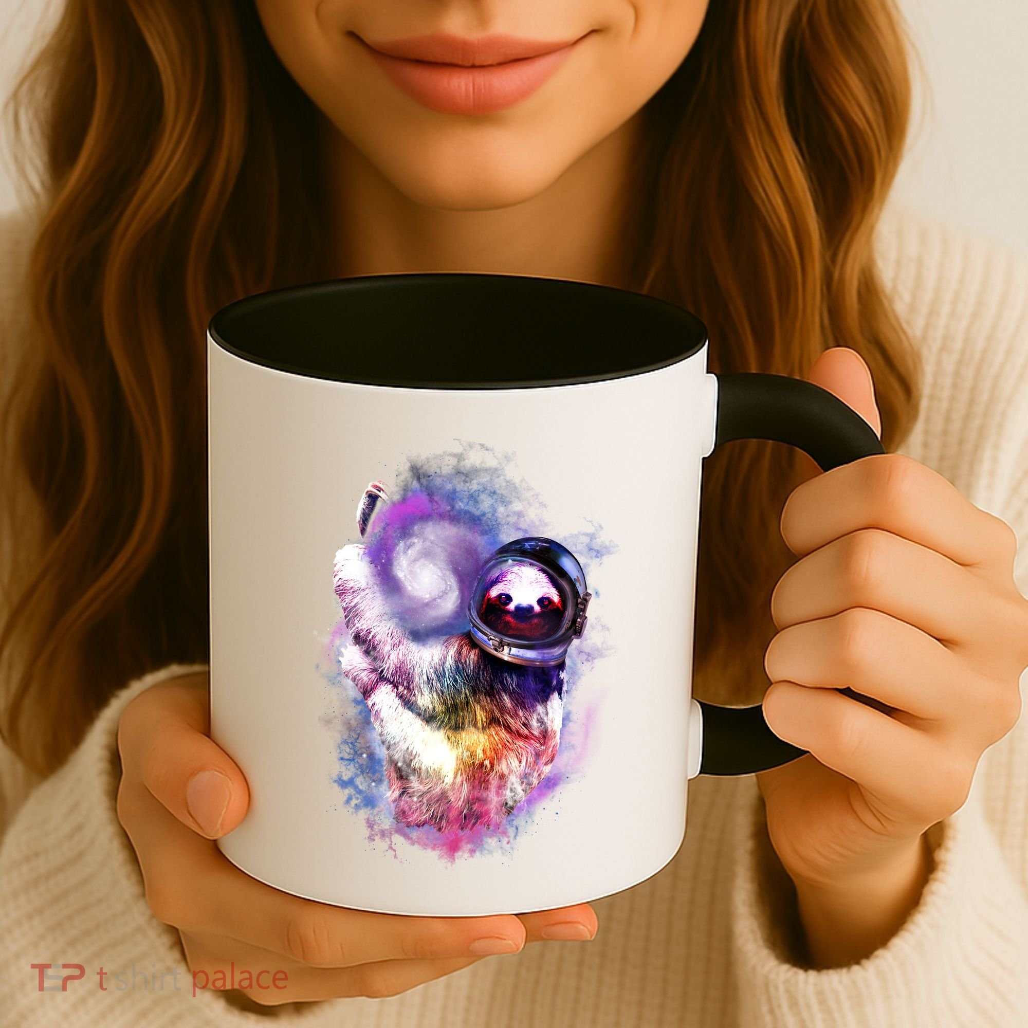 Astronaut Sloth In Space Coffee Mug
