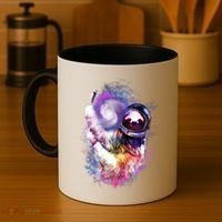 Astronaut Sloth In Space Coffee Mug thumb 4