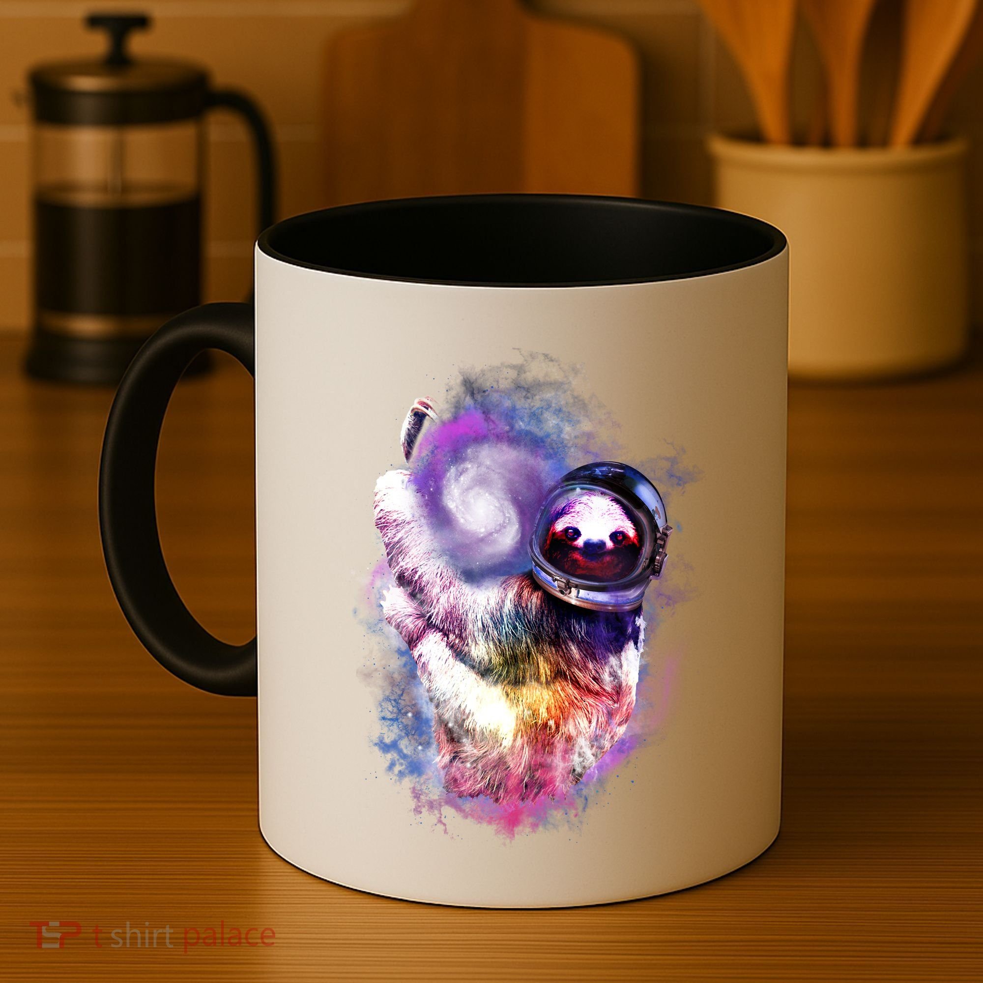 Astronaut Sloth In Space Coffee Mug