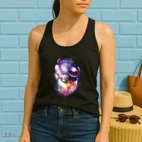 Astronaut Sloth In Space Women's Tank Top thumb 2