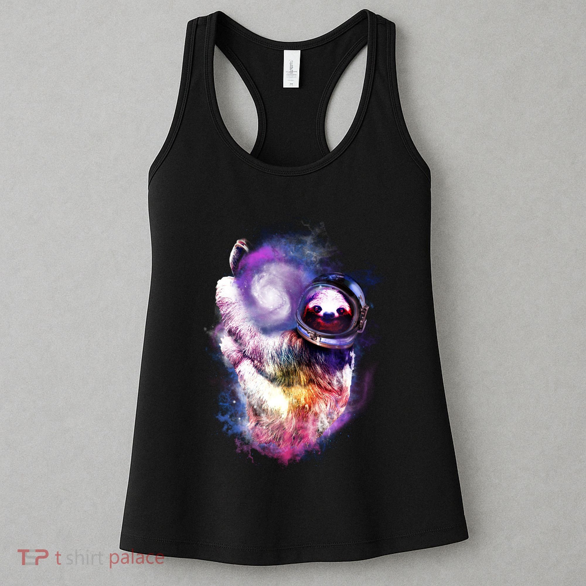 Astronaut Sloth In Space Women's Tank Top