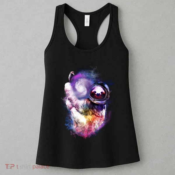 Astronaut Sloth In Space Women's Tank Top