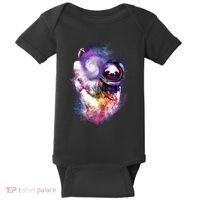 Astronaut Sloth In Space Baby Bodysuit thumb 0
