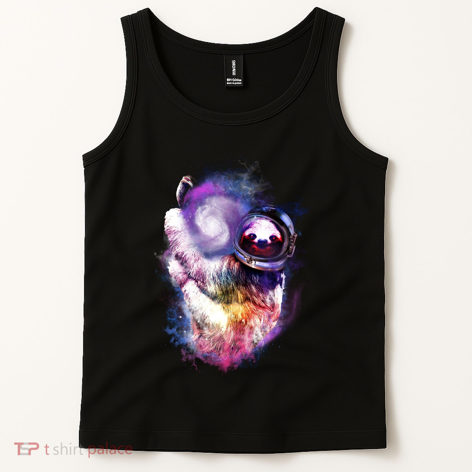 Astronaut Sloth In Space Tank Top