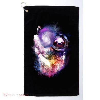 Astronaut Sloth In Space Golf Towel