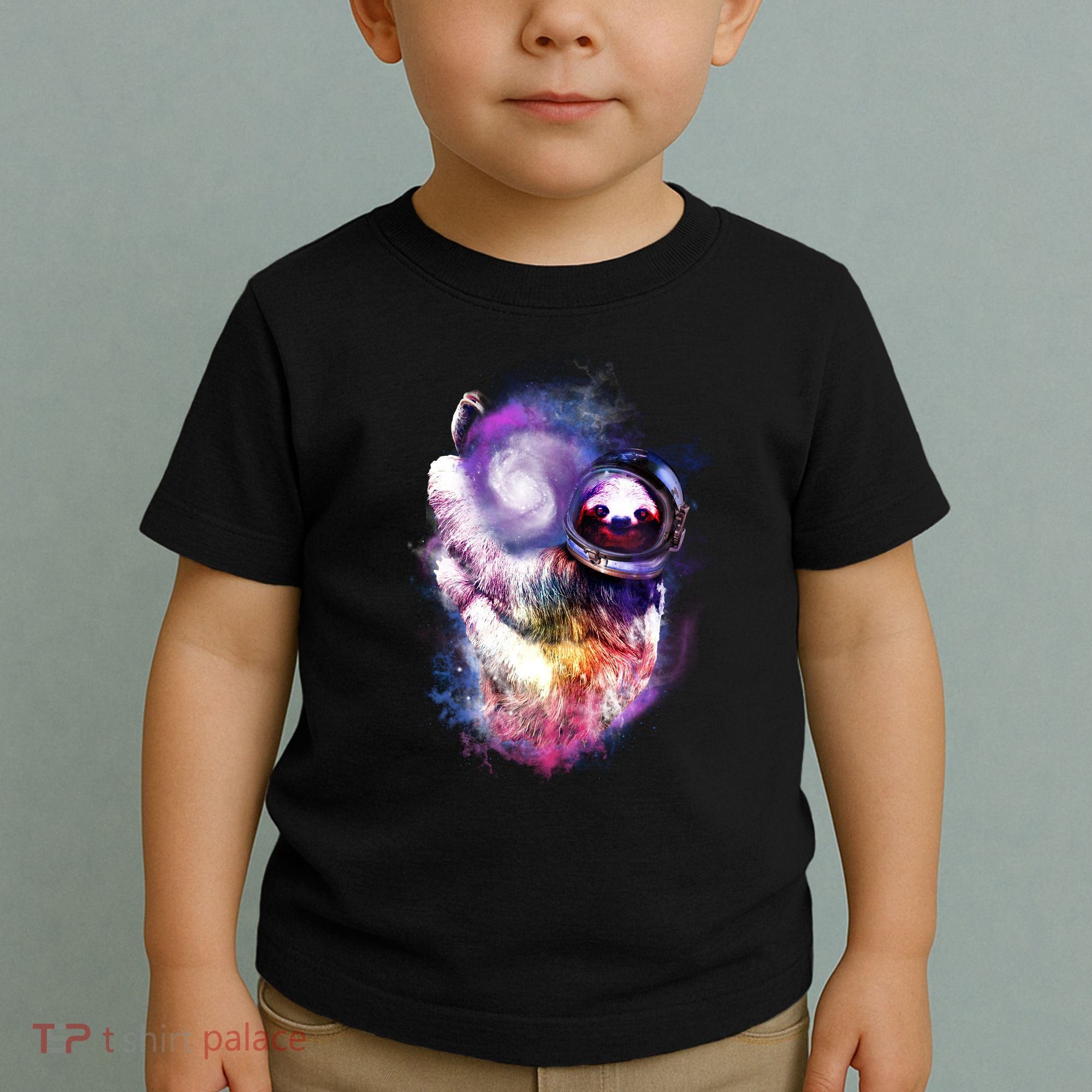 Astronaut Sloth In Space Toddler T-Shirt