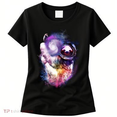 Astronaut Sloth In Space Women's T-Shirt