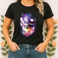 Astronaut Sloth In Space Women's T-Shirt thumb 2