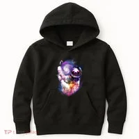 Astronaut Sloth In Space Kids Hoodie thumb 0