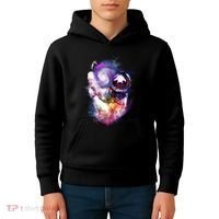 Astronaut Sloth In Space Kids Hoodie thumb 4