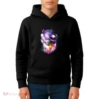 Astronaut Sloth In Space Kids Hoodie thumb 4