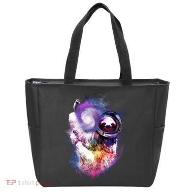 Astronaut Sloth In Space Tote Bag