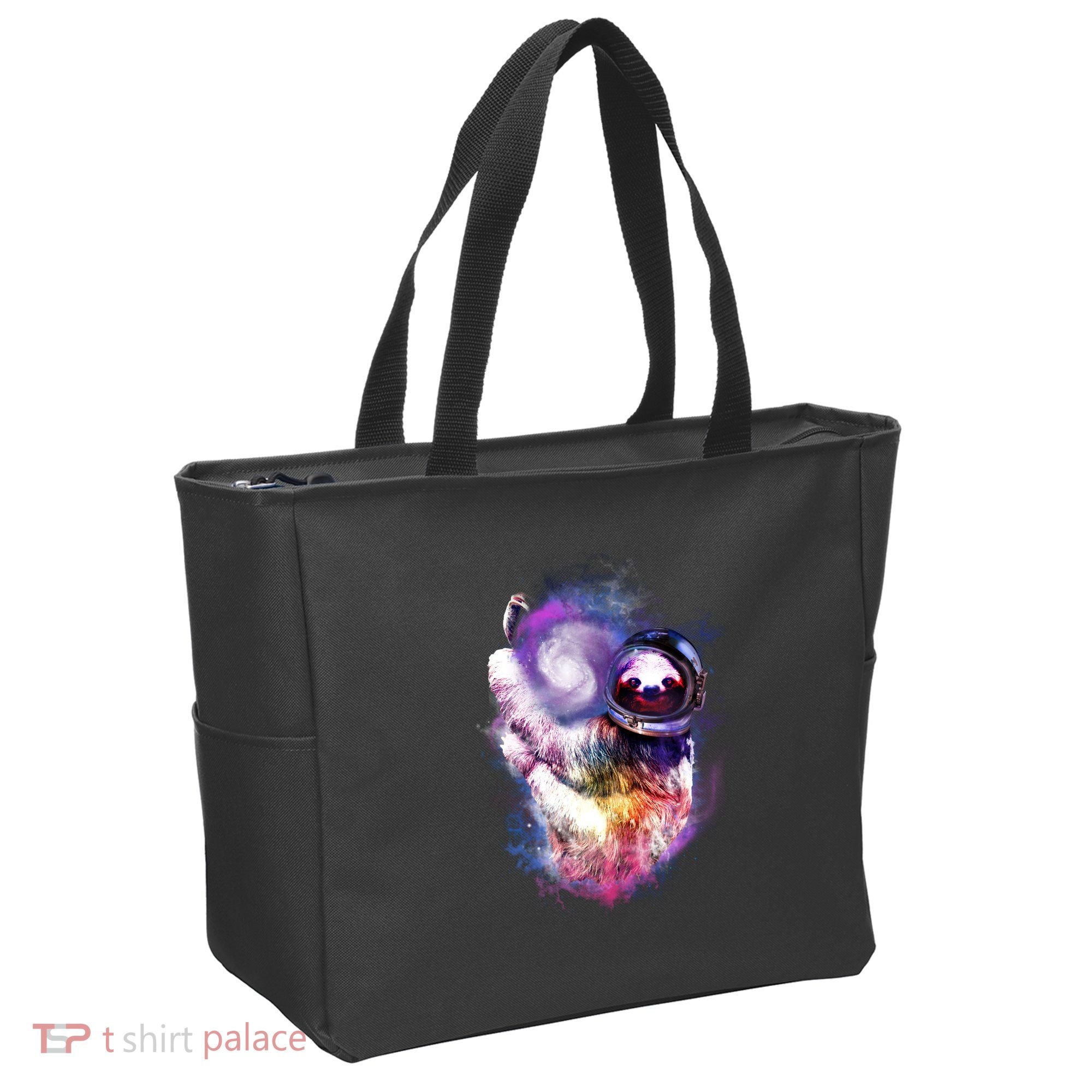 Astronaut Sloth In Space Tote Bag
