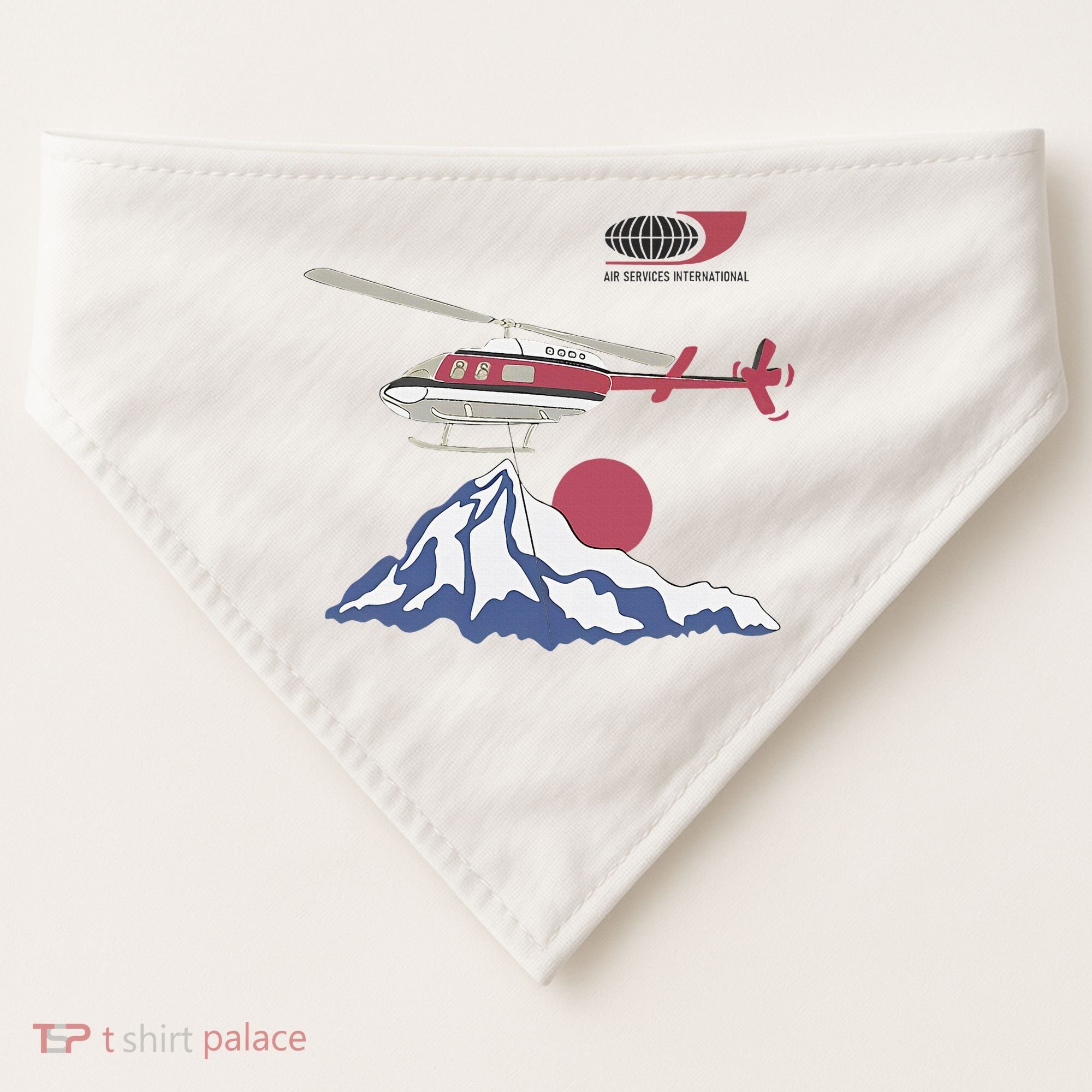 Air Services International USA-Made Doggie Bandana