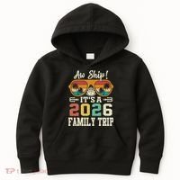 Aw Ship Its A 2026 Family Trip Cruise Ship Kids Hoodie thumb 0