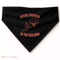 Active Shooter In The Building USA-Made Doggie Bandana thumb 0
