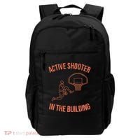 Active Shooter In The Building Backpack thumb 0