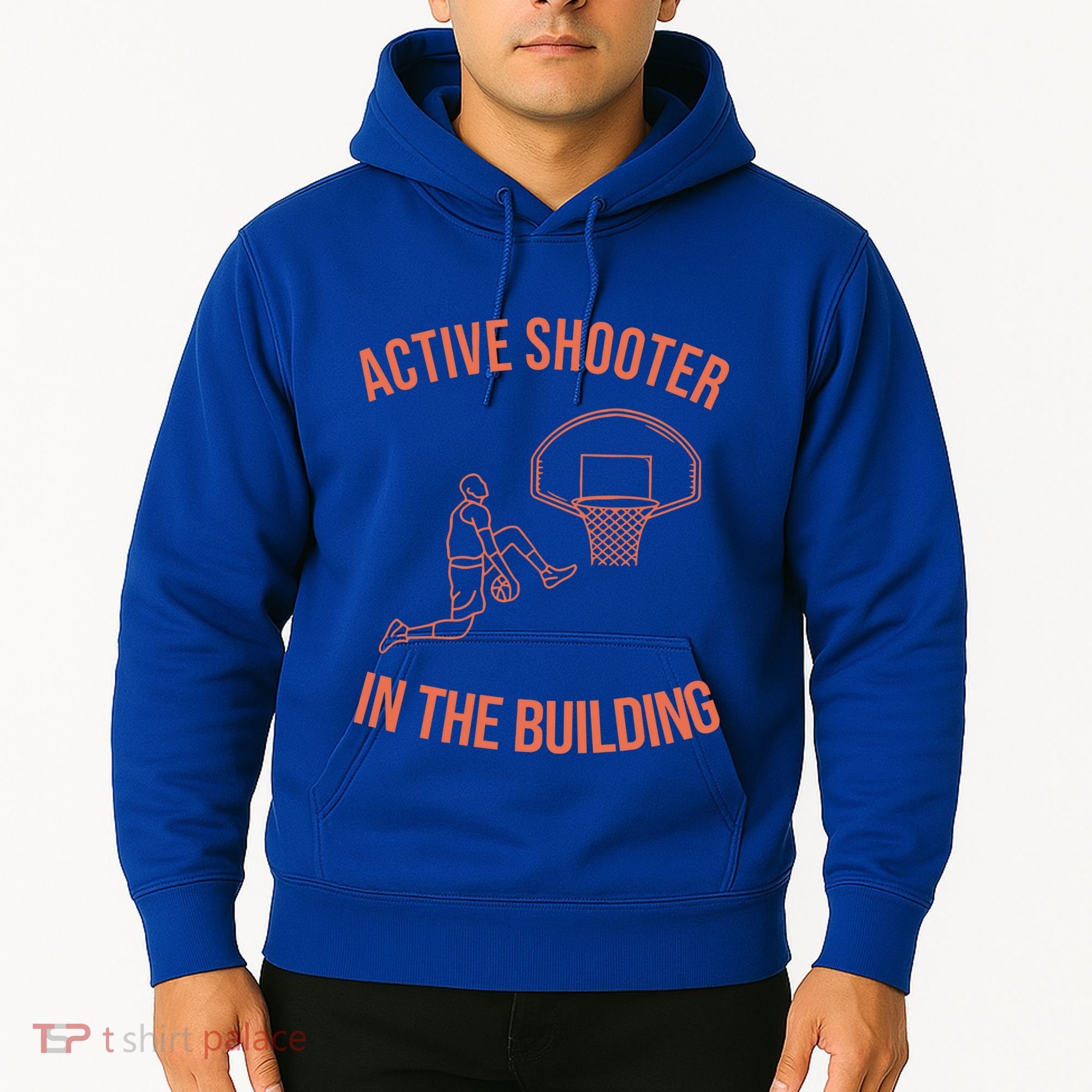 Active Shooter In The Building Hoodie