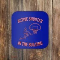 Active Shooter In The Building Coaster thumb 0