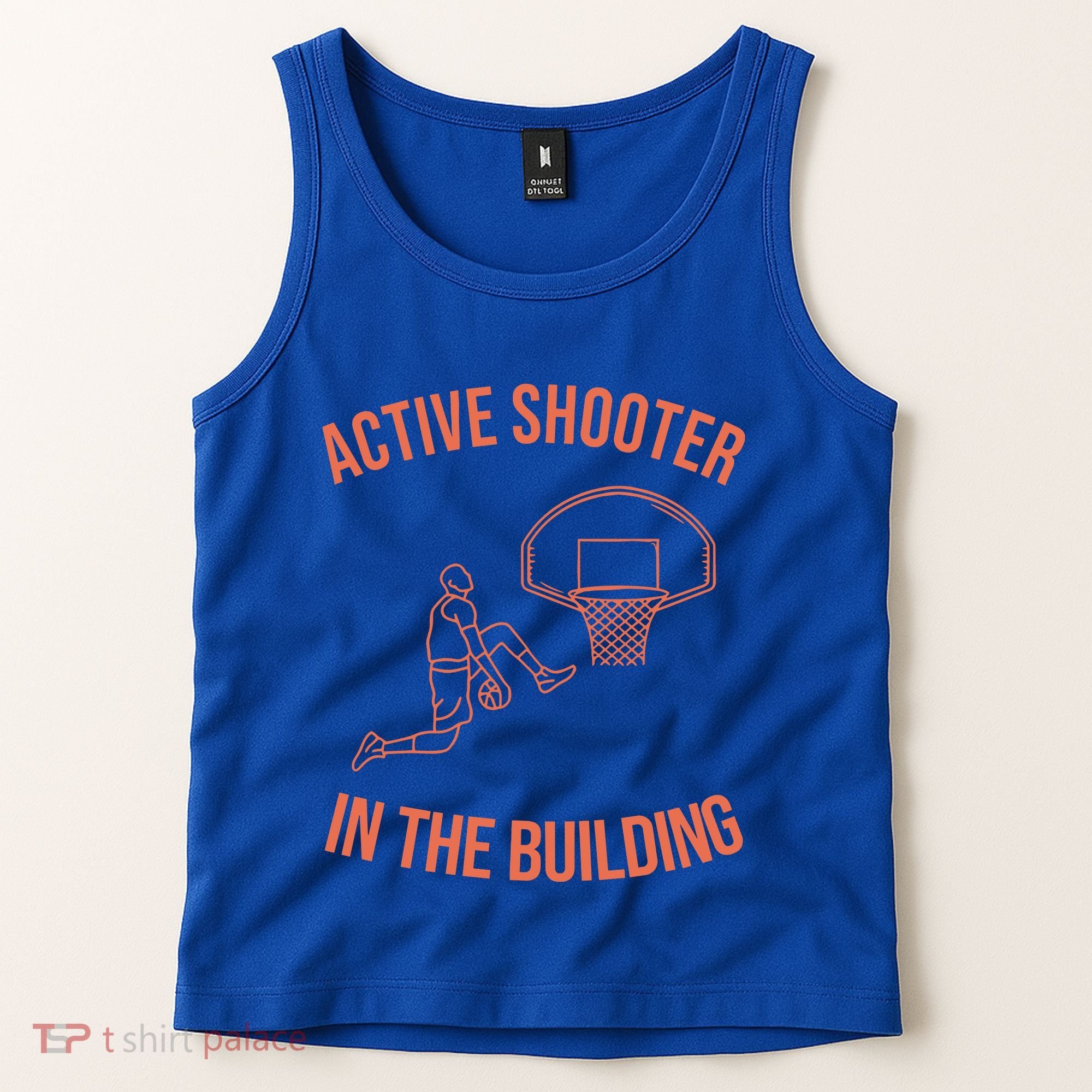 Active Shooter In The Building Tank Top