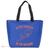 Active Shooter In The Building Tote Bag thumb 0