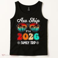 AW Ship Its A 2026 Family Trip Retro Sunglasses Tank Top thumb 2