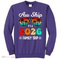 AW Ship Its A 2026 Family Trip Retro Sunglasses Sweatshirt thumb 0