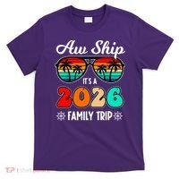 AW Ship Its A 2026 Family Trip Retro Sunglasses T-Shirt thumb 0
