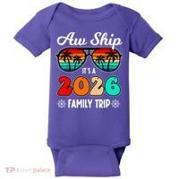 AW Ship Its A 2026 Family Trip Retro Sunglasses Baby Bodysuit thumb 0