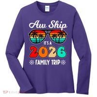 AW Ship Its A 2026 Family Trip Retro Sunglasses Women's Long Sleeve Shirt thumb 0