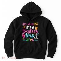Aw Ship Its A Besties Trip 2026 Sun Hoodie thumb 0