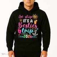 Aw Ship Its A Besties Trip 2026 Sun Hoodie thumb 2