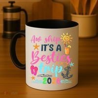 Aw Ship Its A Besties Trip 2026 Sun Coffee Mug thumb 4