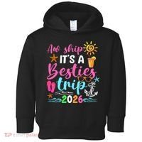 Aw Ship Its A Besties Trip 2026 Sun Toddler Hoodie thumb 0