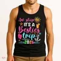 Aw Ship Its A Besties Trip 2026 Sun Tank Top thumb 3