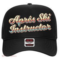Apres Ski Instructor 70S Ski 80S Apre Funny Snowboard Gift Hat thumb 0