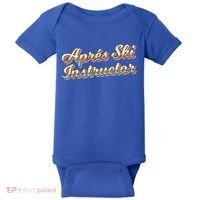 Apres Ski Instructor 70S Ski 80S Apre Funny Snowboard Gift Baby Bodysuit thumb 0