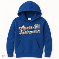Apres Ski Instructor 70S Ski 80S Apre Funny Snowboard Gift Kids Hoodie thumb 0