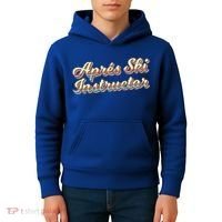 Apres Ski Instructor 70S Ski 80S Apre Funny Snowboard Gift Kids Hoodie thumb 4
