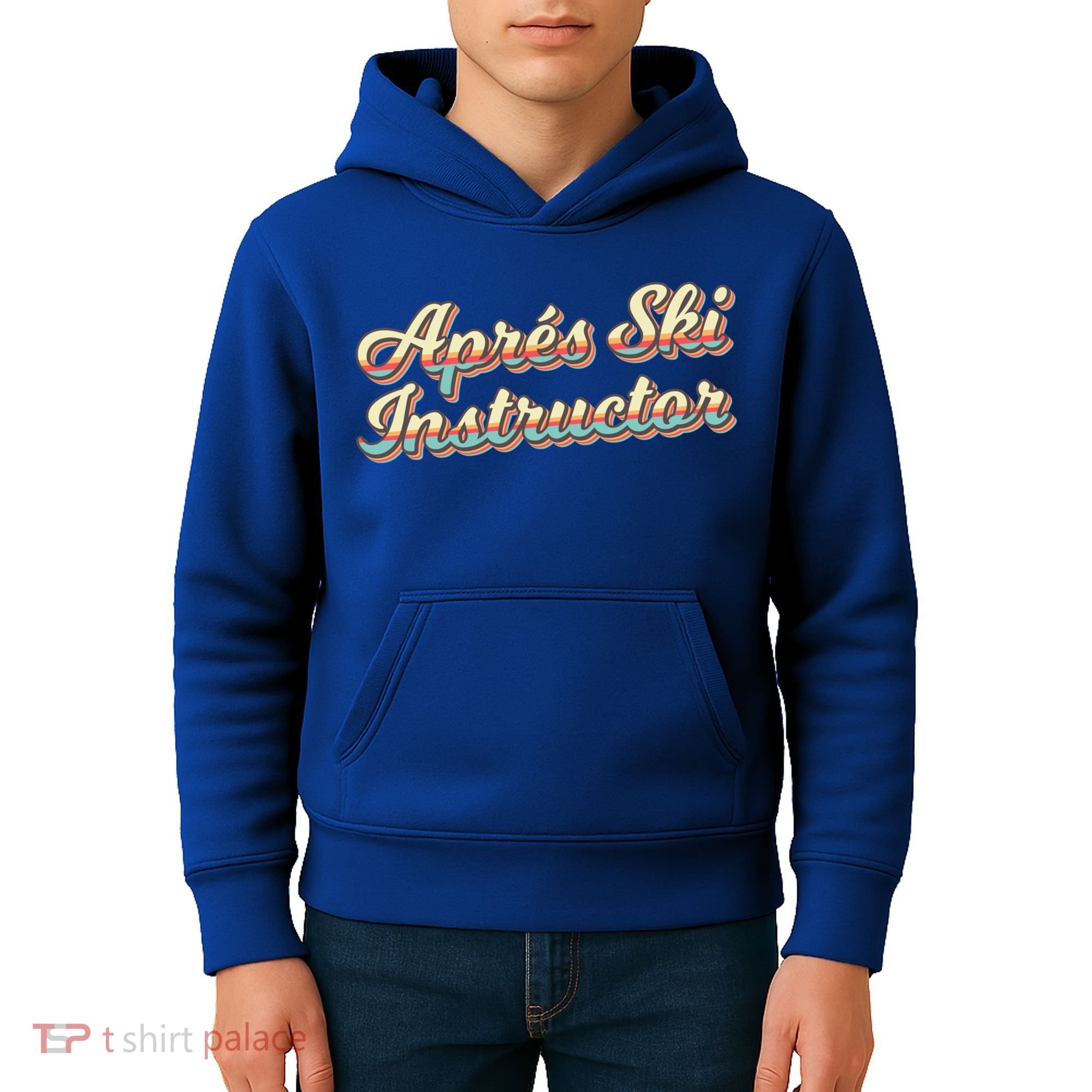 Apres Ski Instructor 70S Ski 80S Apre Funny Snowboard Gift Kids Hoodie