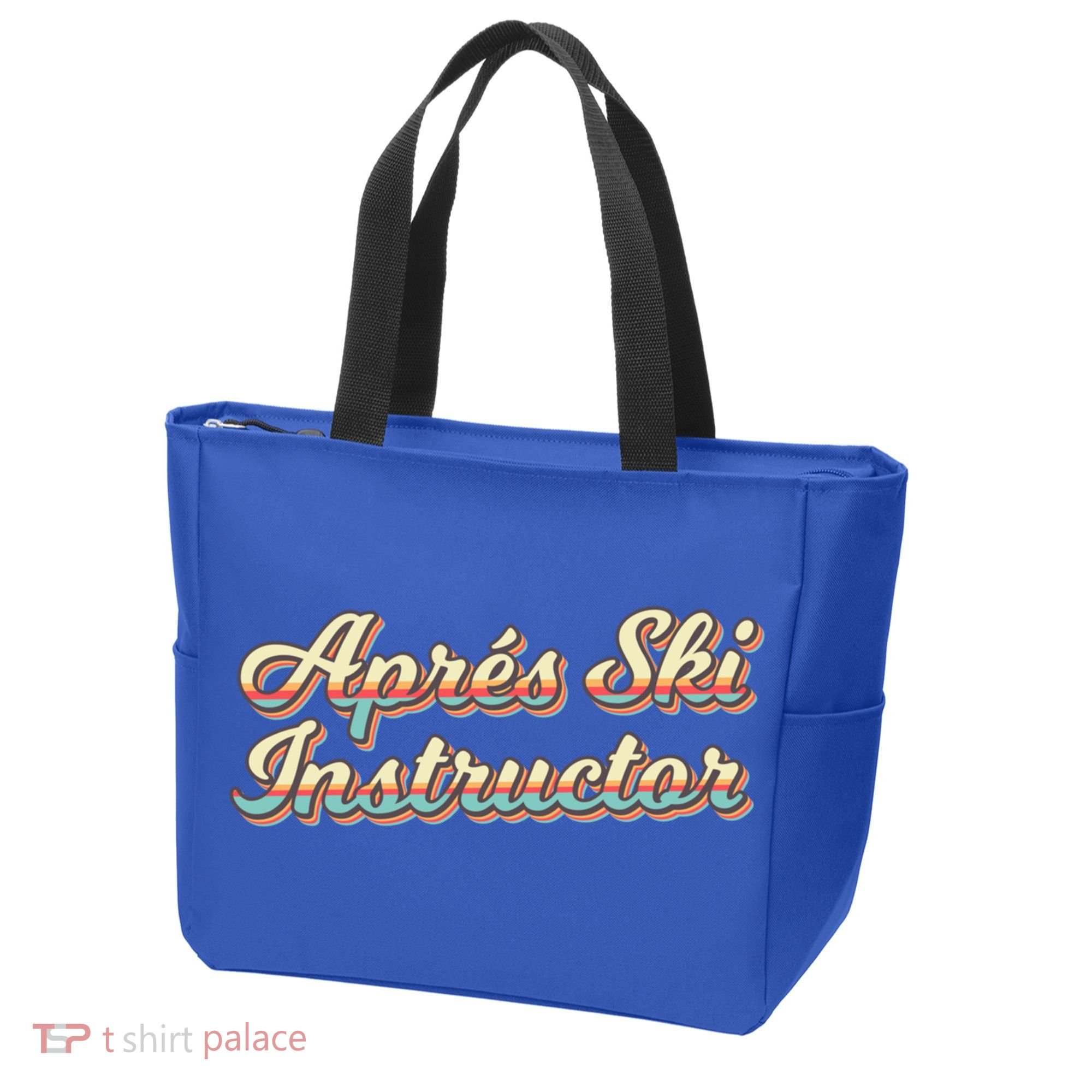 Apres Ski Instructor 70S Ski 80S Apre Funny Snowboard Gift Tote Bag