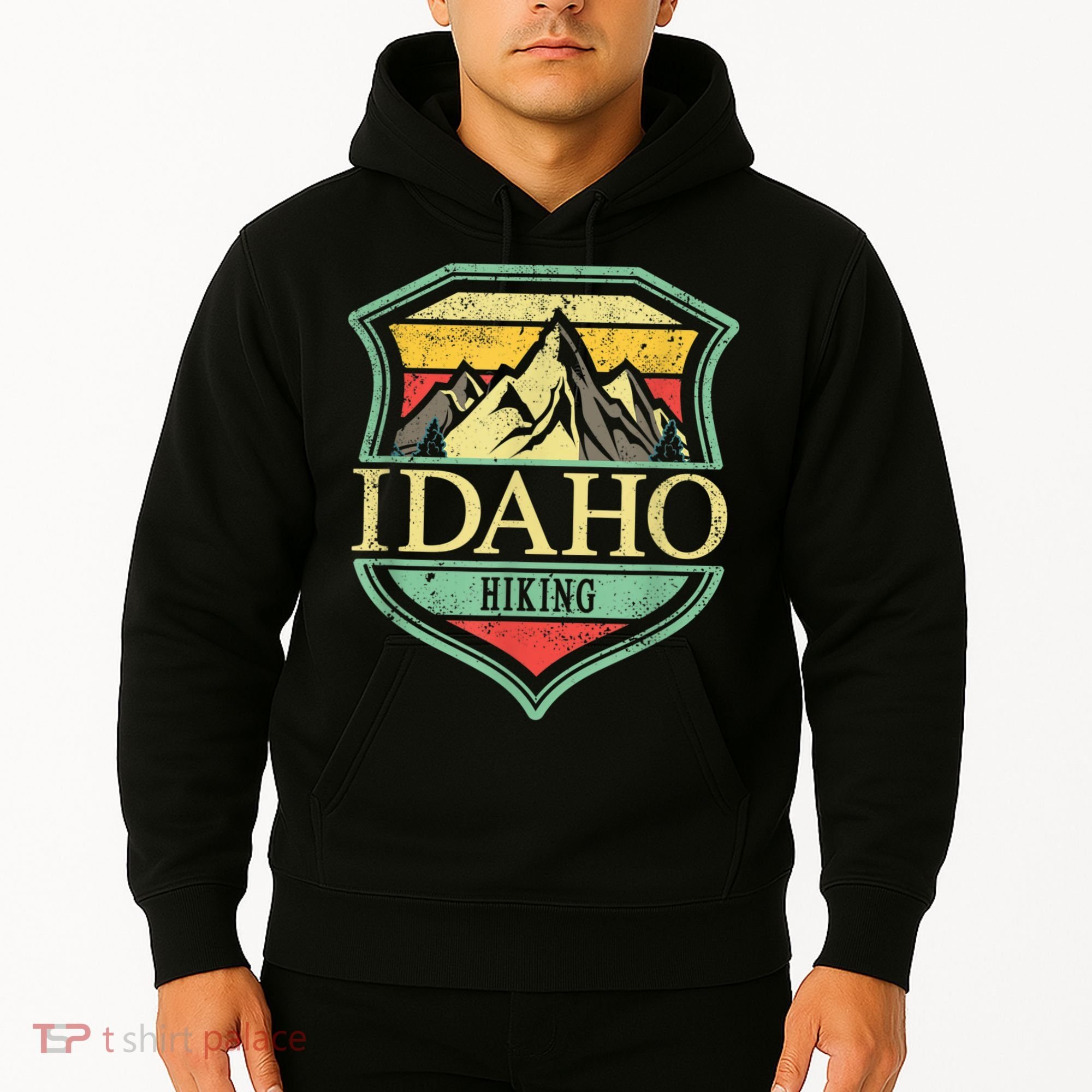 American State Idaho Mountain Hiking Hoodie