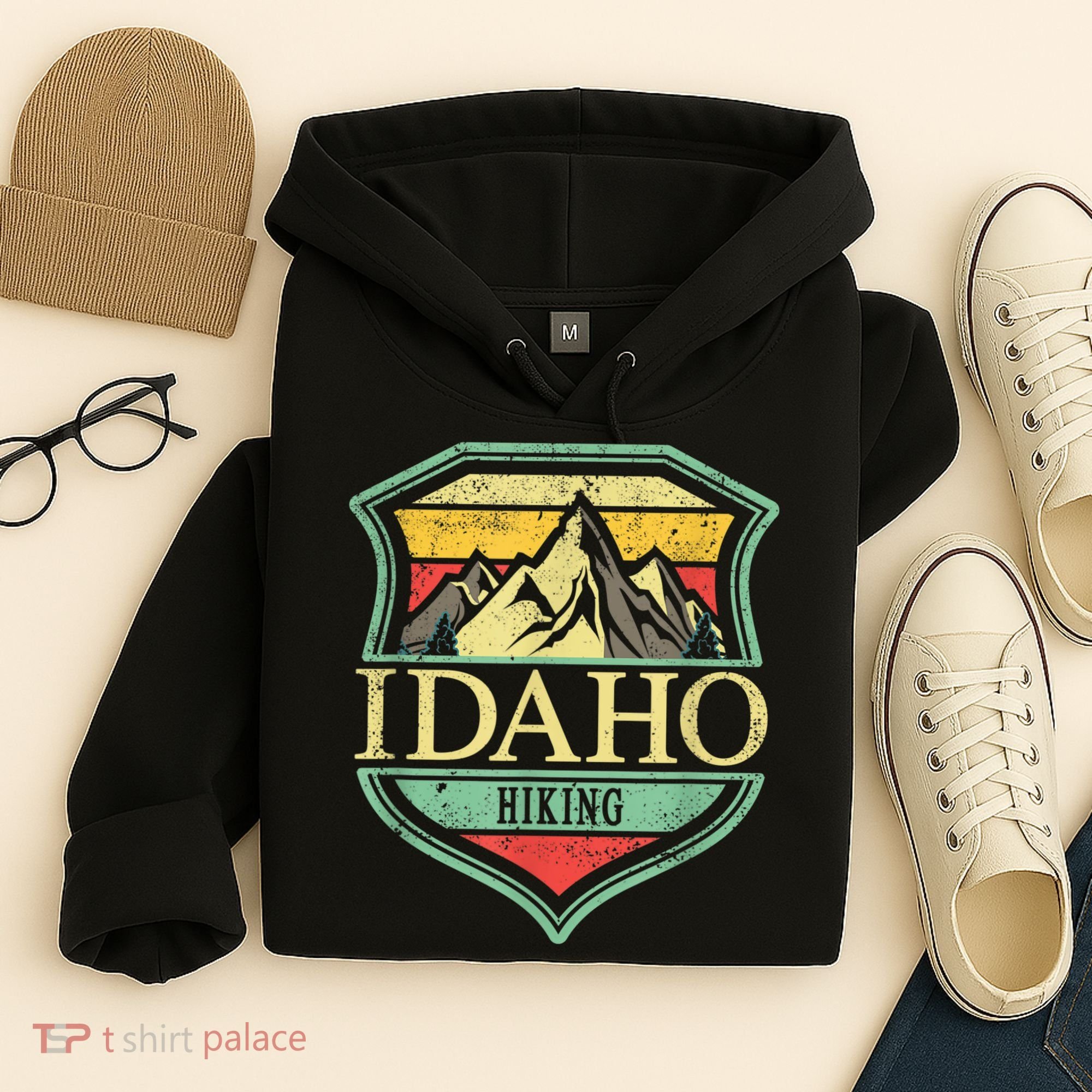 American State Idaho Mountain Hiking Hoodie